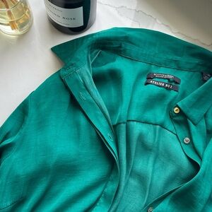 Scotch & Soda Women’s  Green Dress